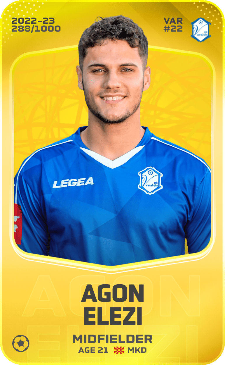 Agon Elezi 2022-23 • Limited 288/1000