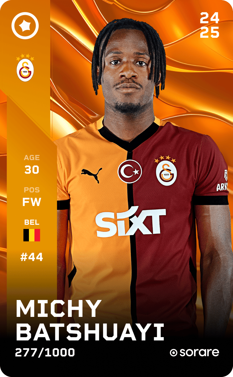 Michy Batshuayi 2024-25 • Limited 277/1000