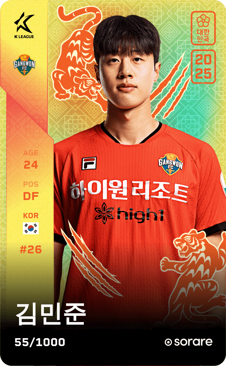 Kim Min-Jun 2025-26 • Limited 55/1000