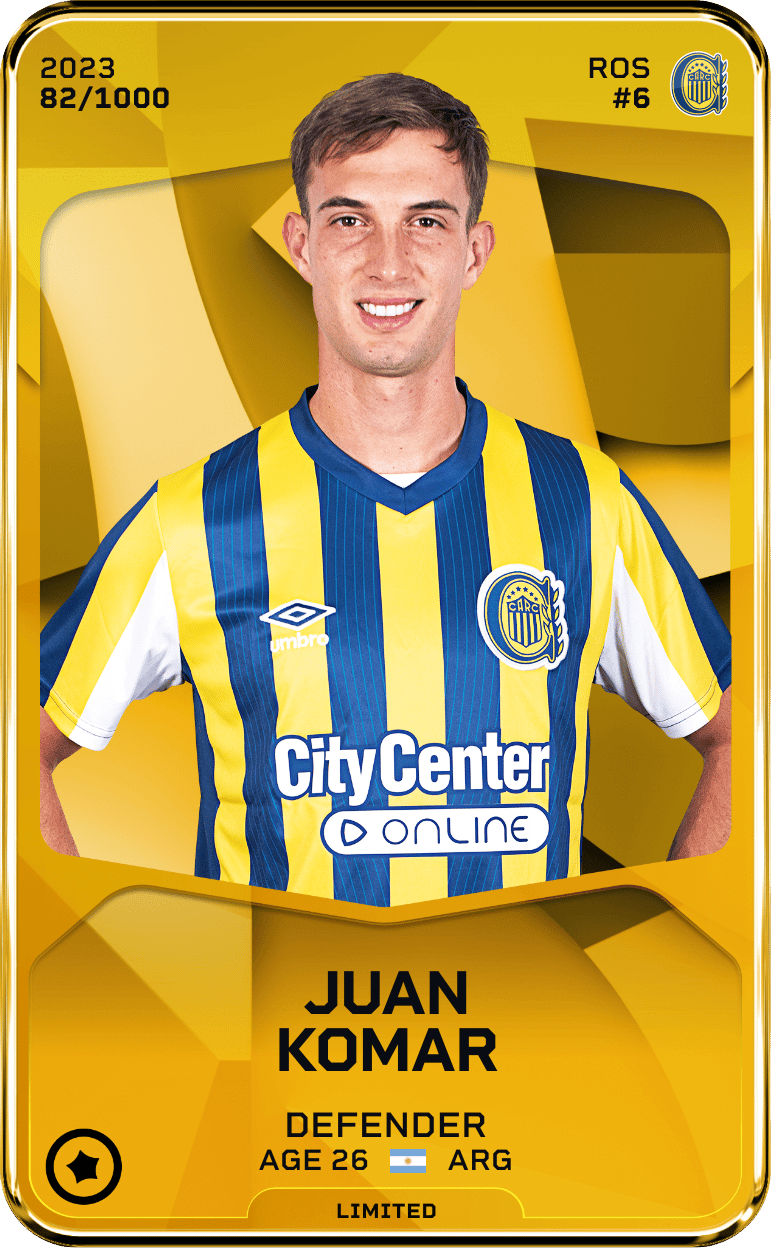 Juan Komar 2023-24 • Limited 82/1000