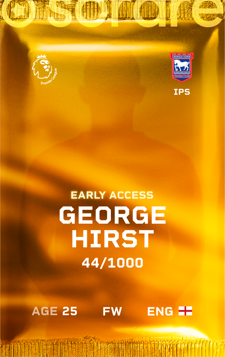 George Hirst 2024-25 • Limited 44/1000