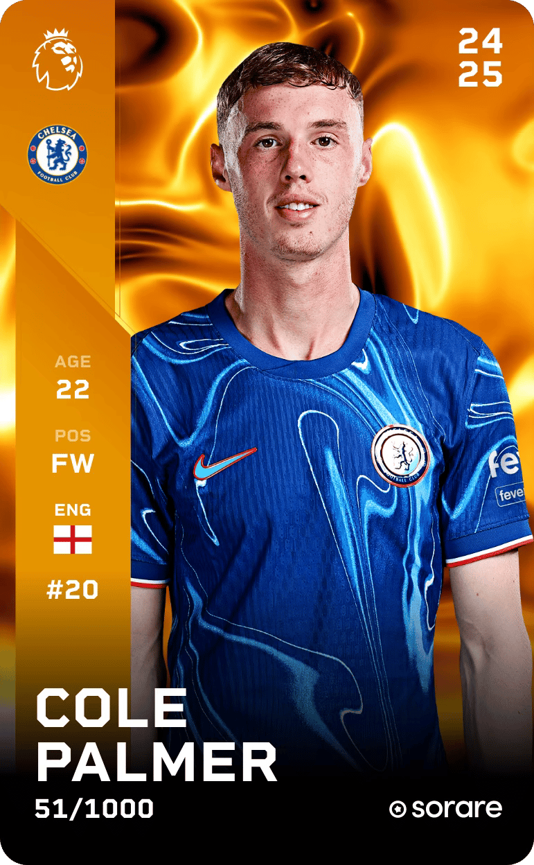 Cole Palmer 2024-25 • Limited 51/1000