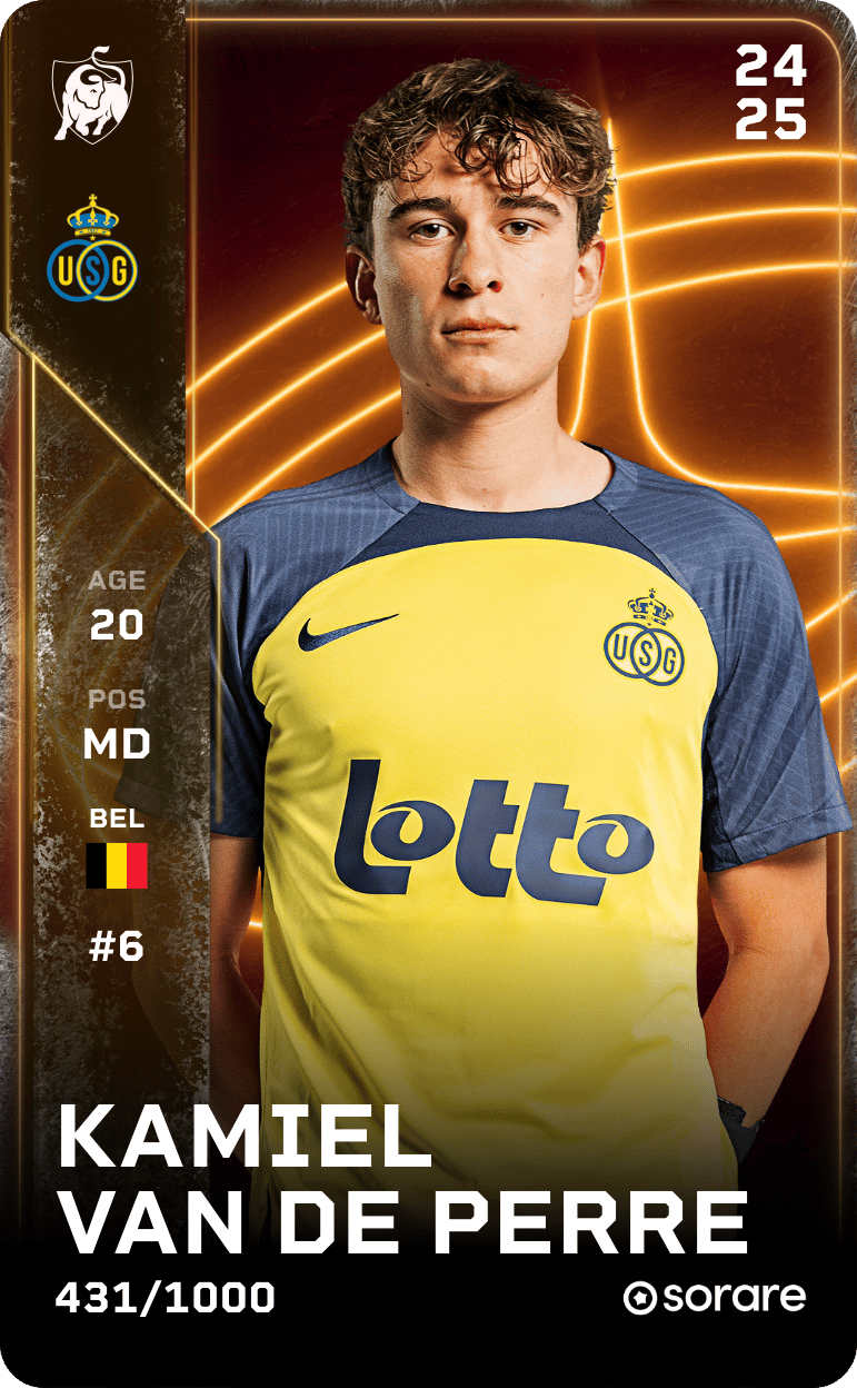 Kamiel Van de Perre 2024-25 • Limited 431/1000