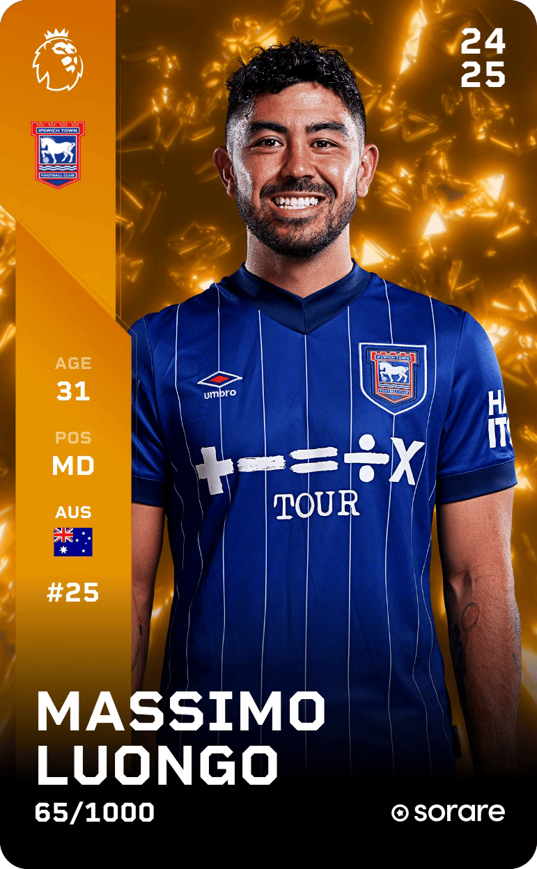 Massimo Luongo 2024-25 • Limited 65/1000