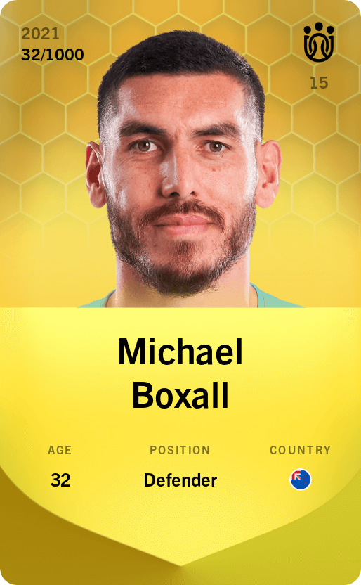 Michael Boxall 2021-22 • Limited 32/1000