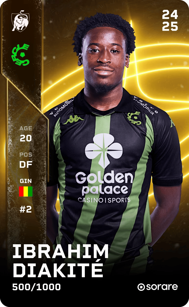 Ibrahim Diakité 2024-25 • Limited 500/1000