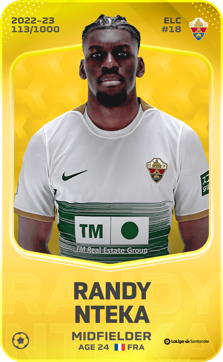 Randy Nteka 2022-23 • Limited 113/1000