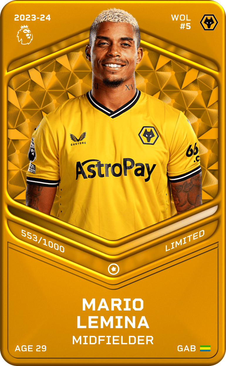 Mario Lemina 2023-24 • Limited 553/1000