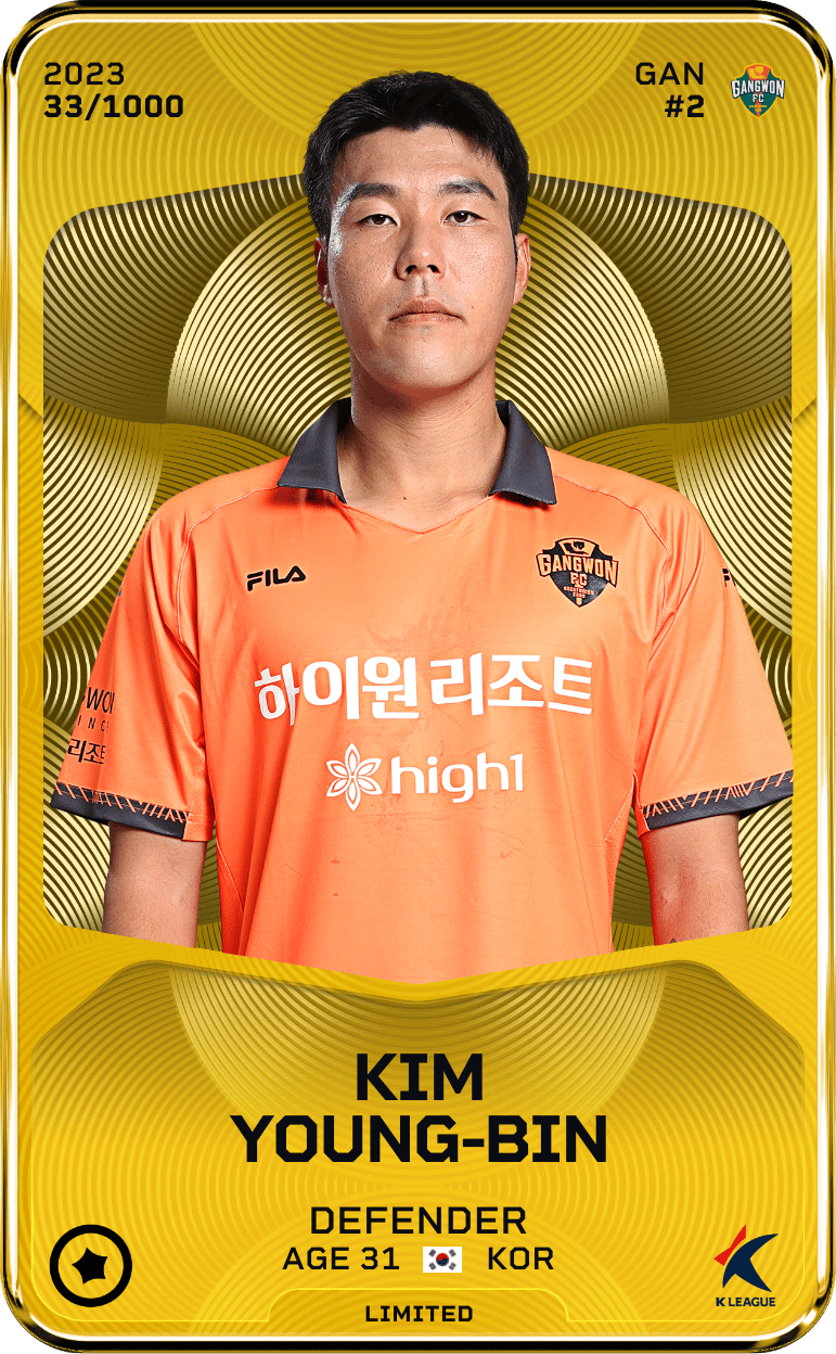 Kim Young-Bin 2023-24 • Limited 33/1000