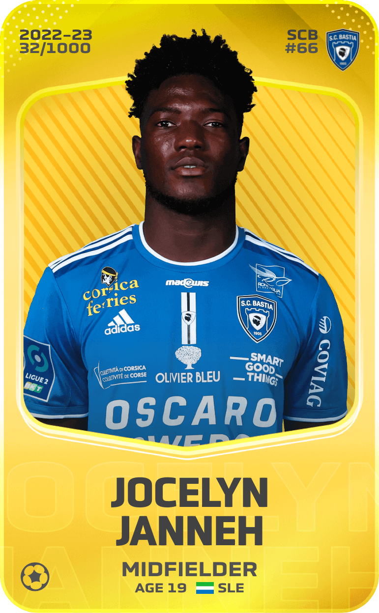 Jocelyn Janneh 2022-23 • Limited 32/1000