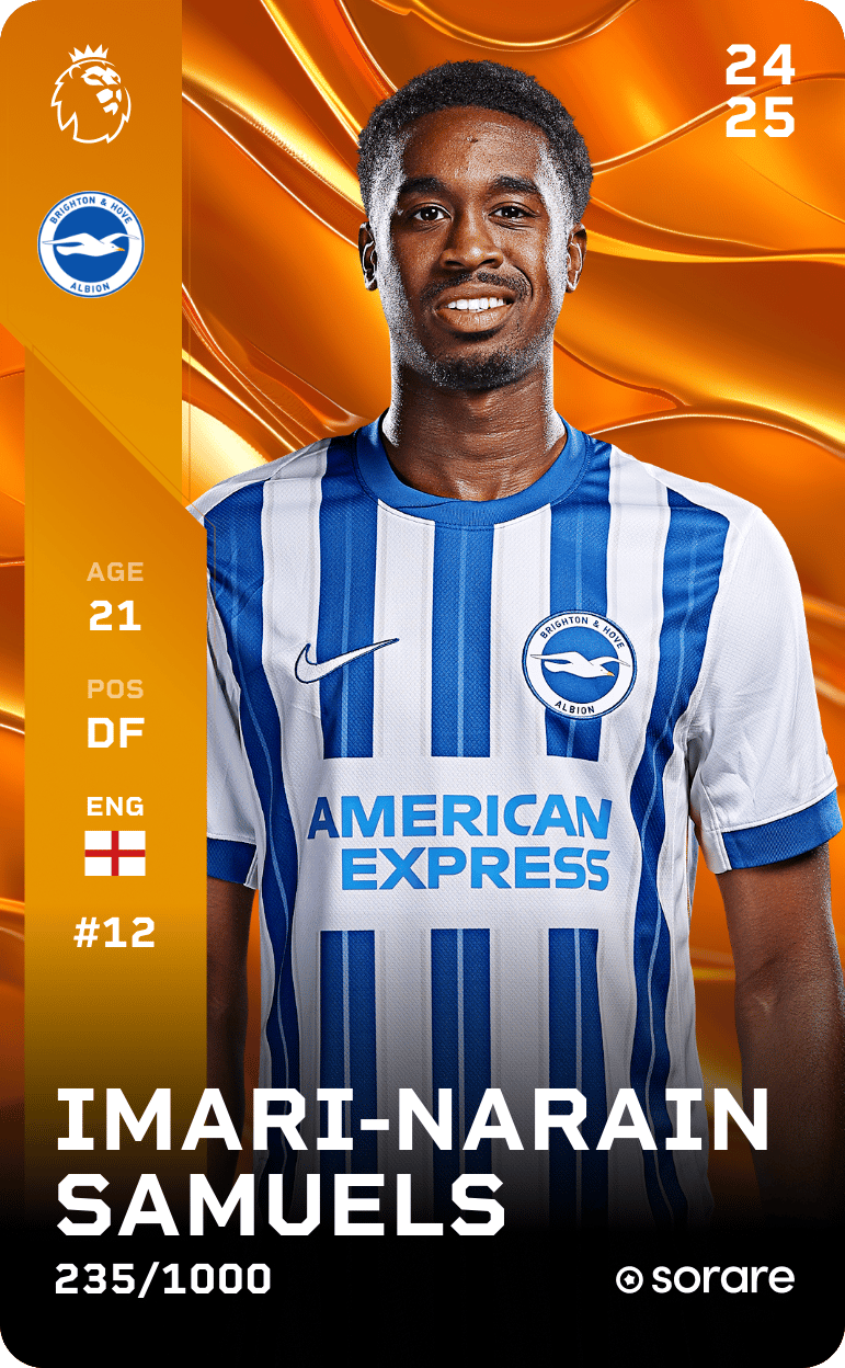 Imari-Narain Samuels 2024-25 • Limited 235/1000