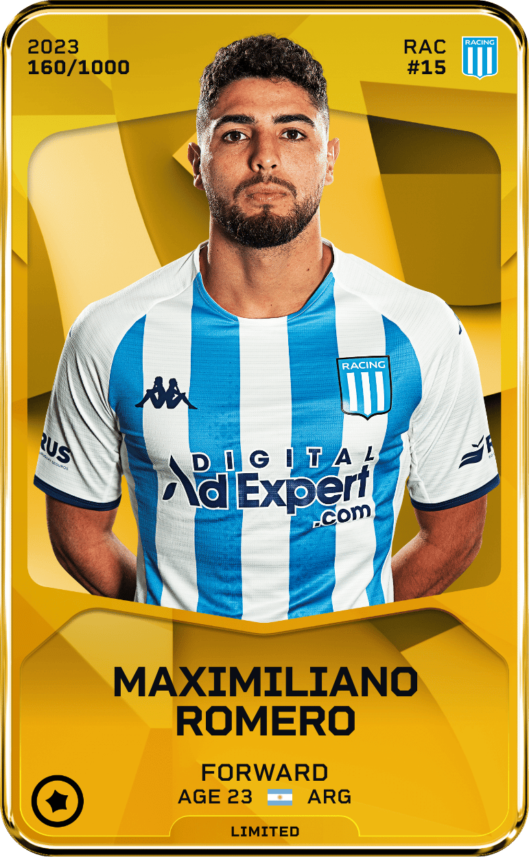 Maximiliano Romero 2023-24 • Limited 160/1000
