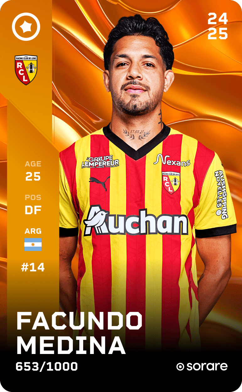 Facundo Medina 2024-25 • Limited 653/1000