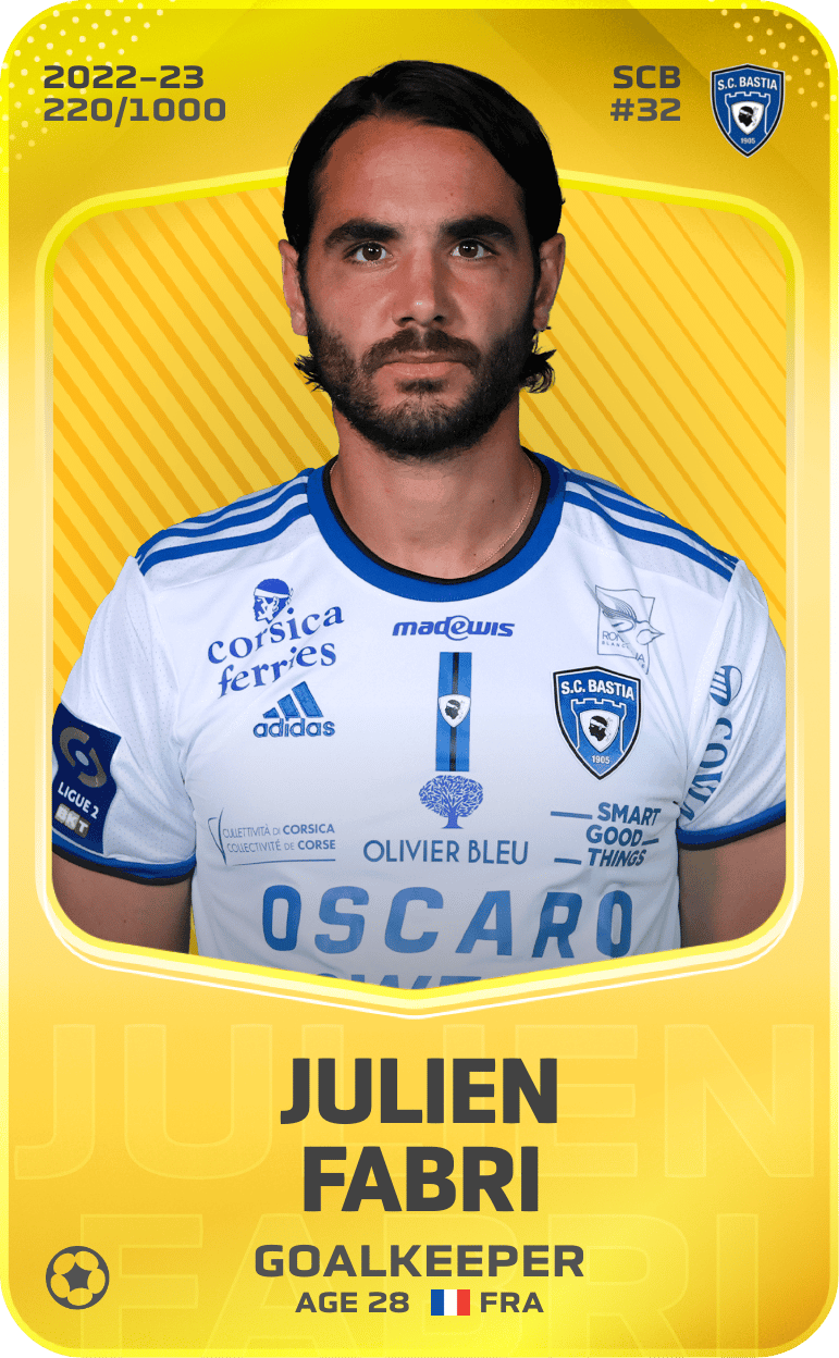 Julien Fabri 2022-23 • Limited 220/1000