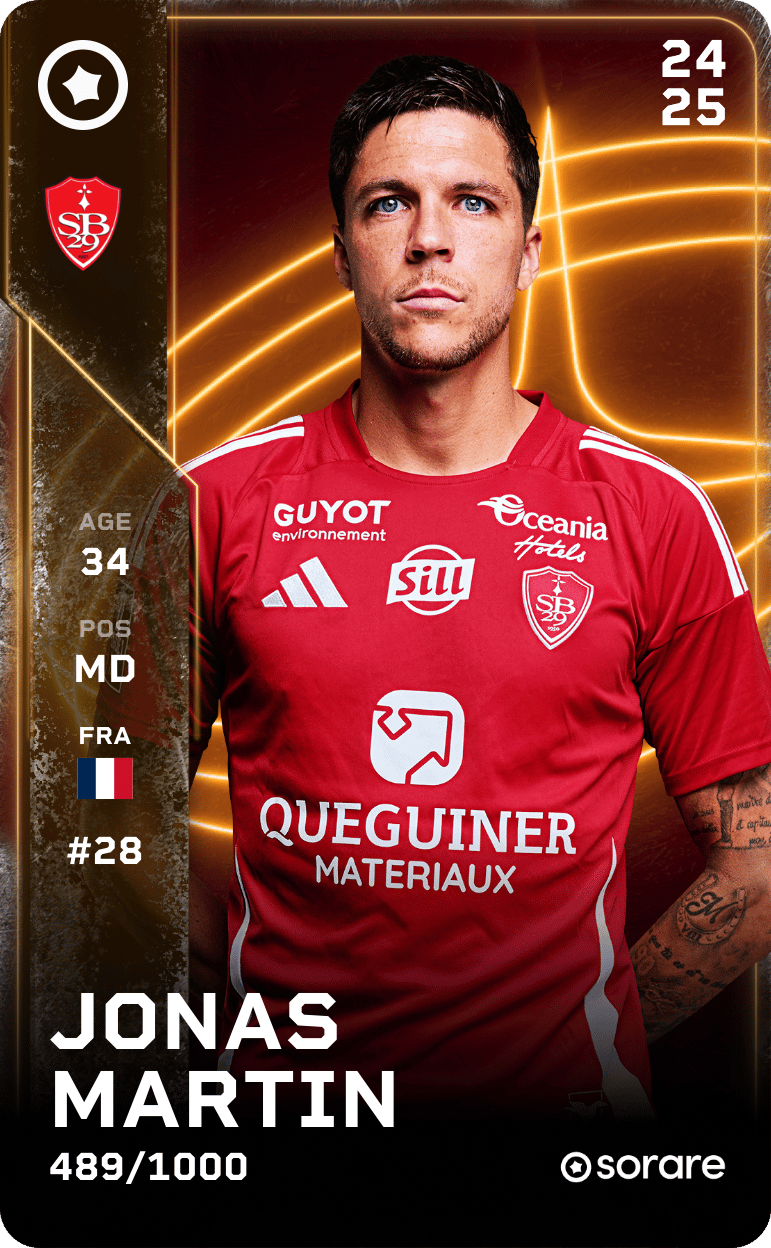 Jonas Martin 2024-25 • Limited 489/1000