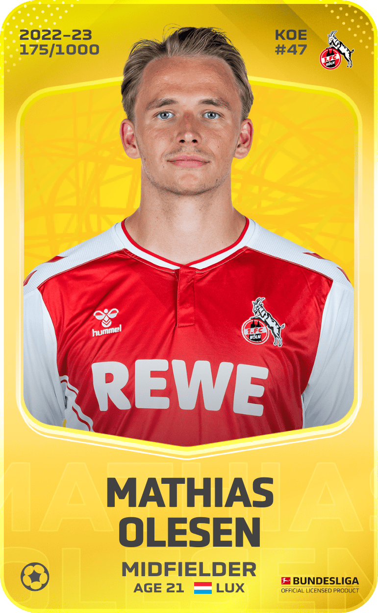 Mathias Olesen 2022-23 • Limited 175/1000
