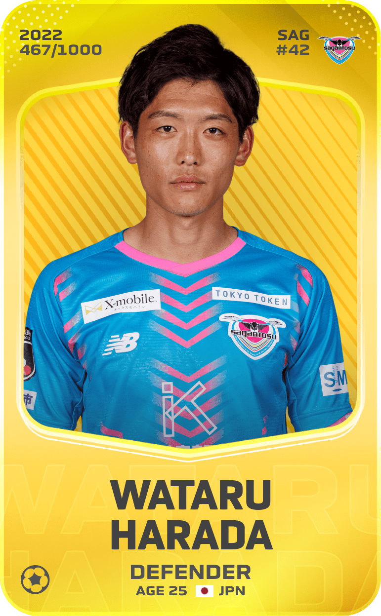Wataru Harada 2022-23 • Limited 467/1000