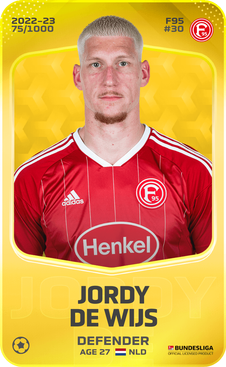 Jordy de Wijs 2022-23 • Limited 75/1000