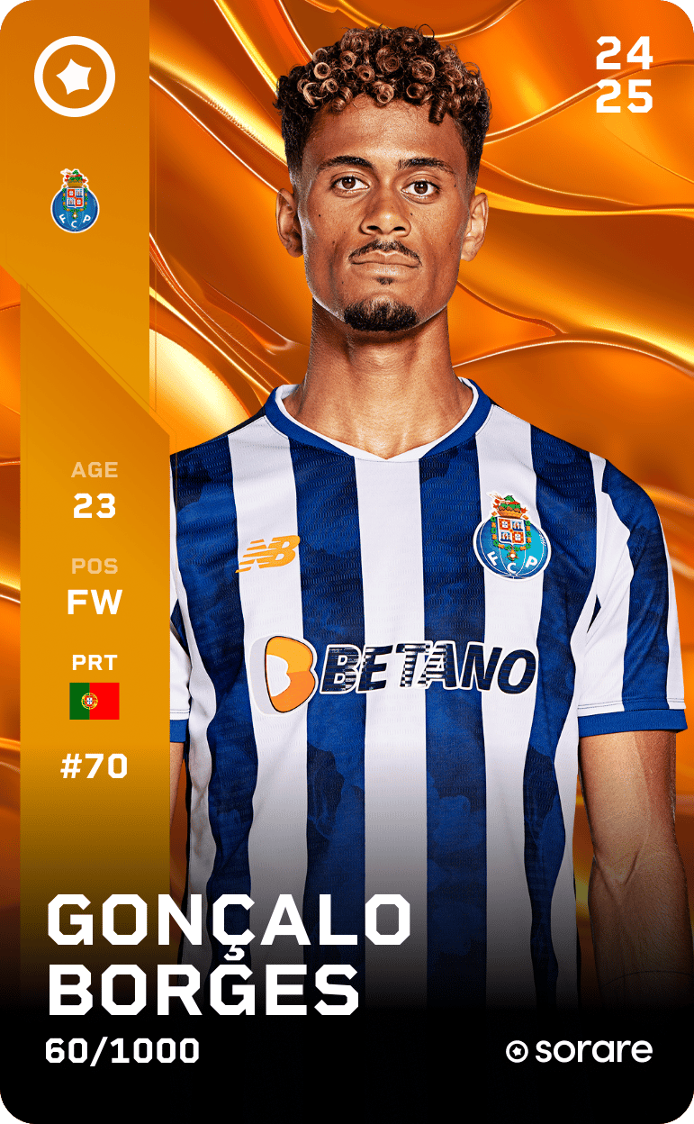 Gonçalo Borges 2024-25 • Limited 60/1000