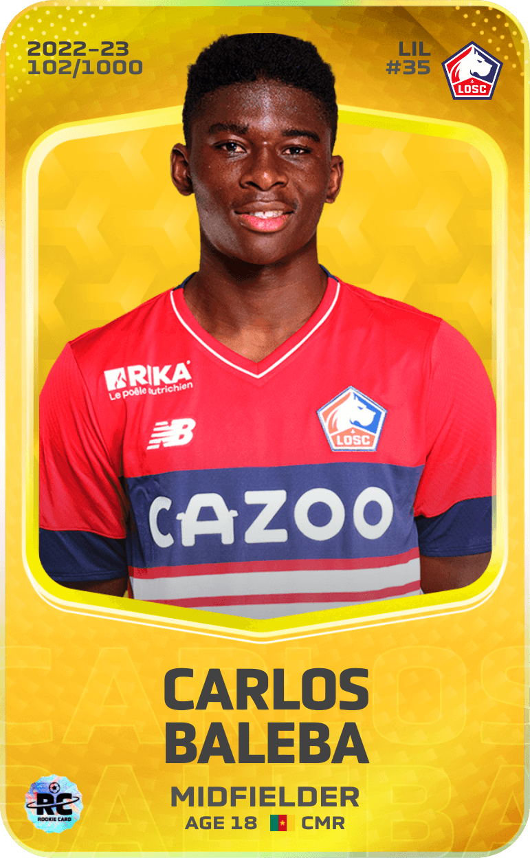 Carlos Baleba 2022-23 • Limited 102/1000