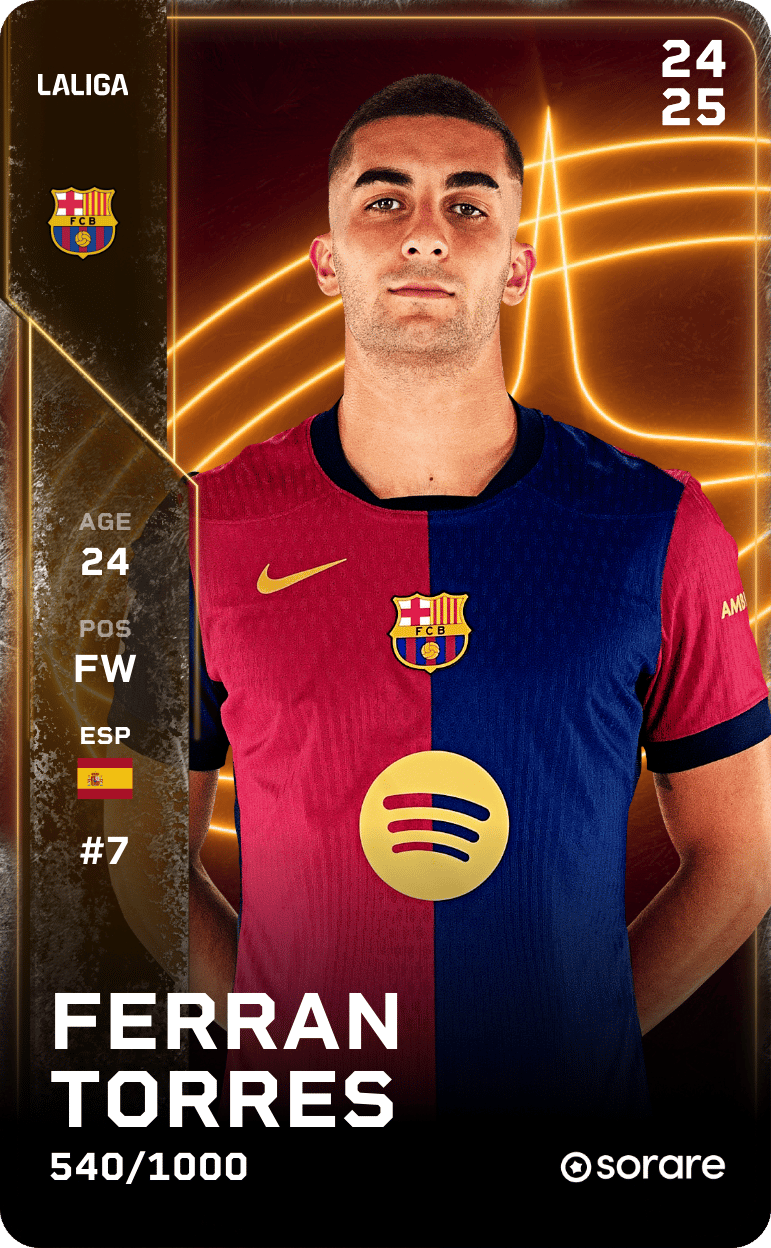 Ferran Torres 2024-25 • Limited 540/1000