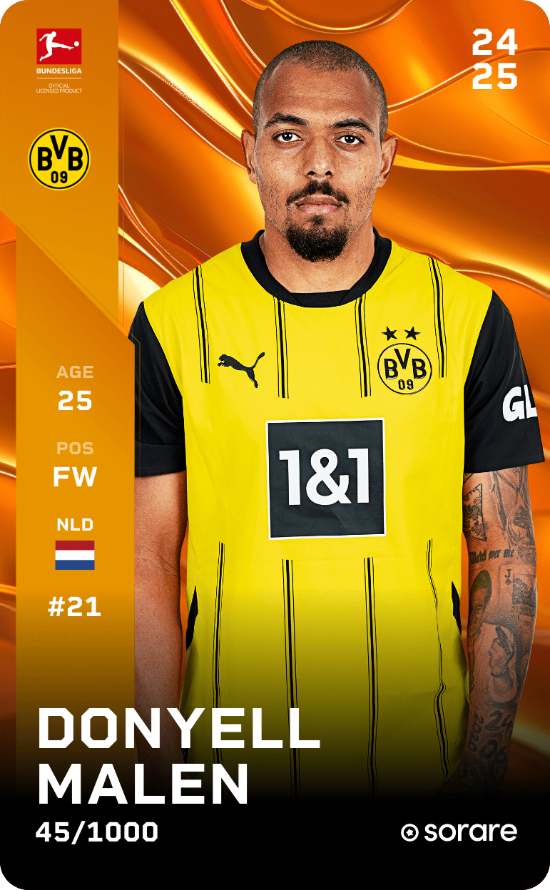 Donyell Malen 2024-25 • Limited 45/1000
