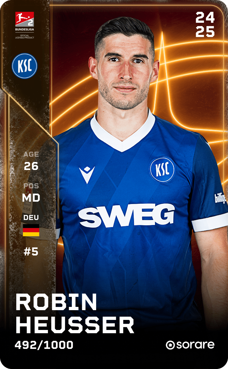 Robin Heußer 2024-25 • Limited 492/1000
