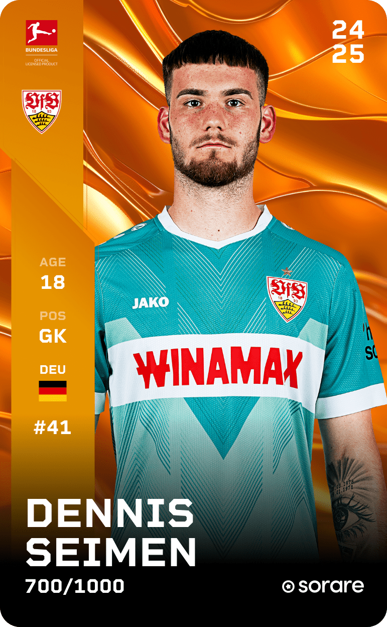 Dennis Seimen 2024-25 • Limited 700/1000