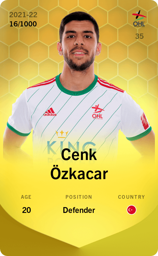 Cenk Özkacar 2021-22 • Limited 16/1000