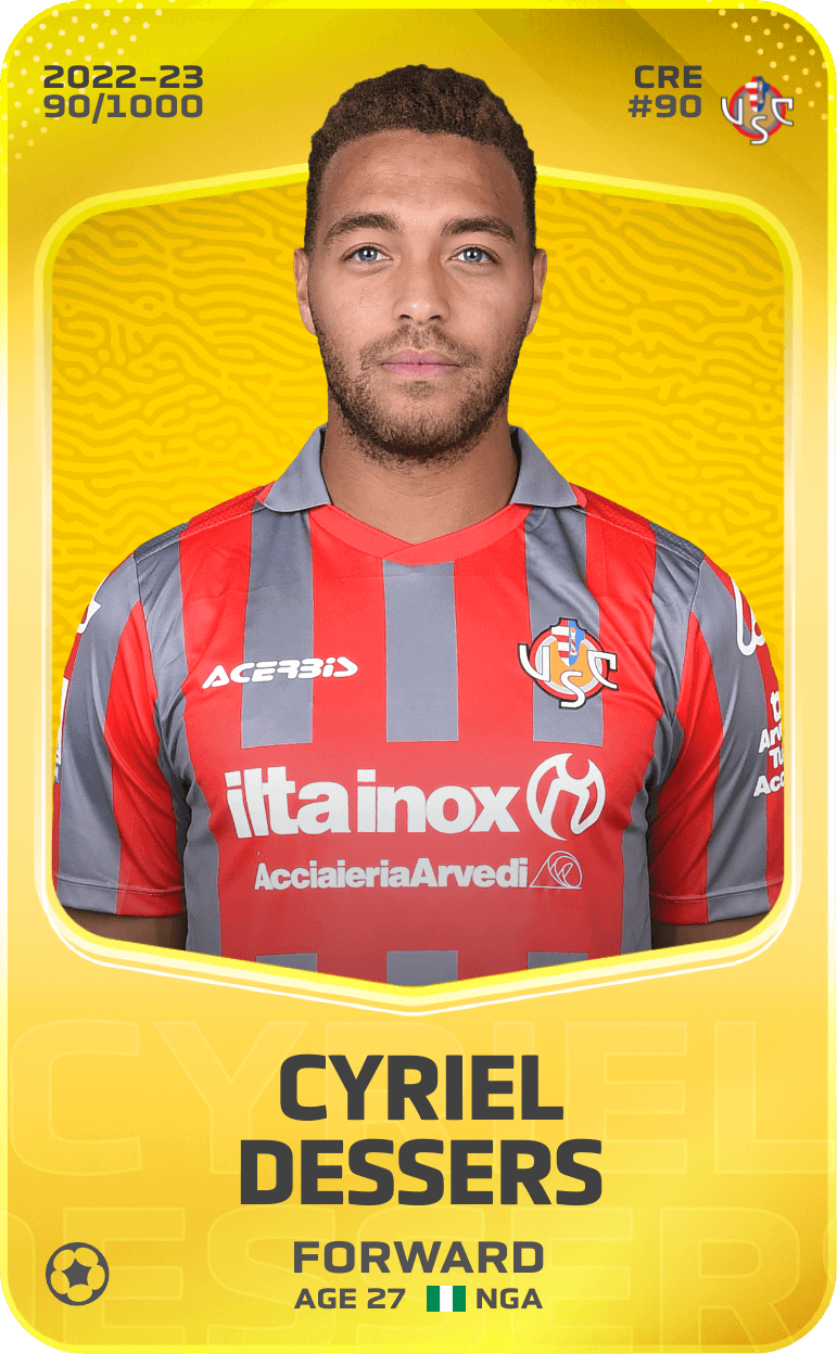 Cyriel Dessers 2022-23 • Limited 90/1000