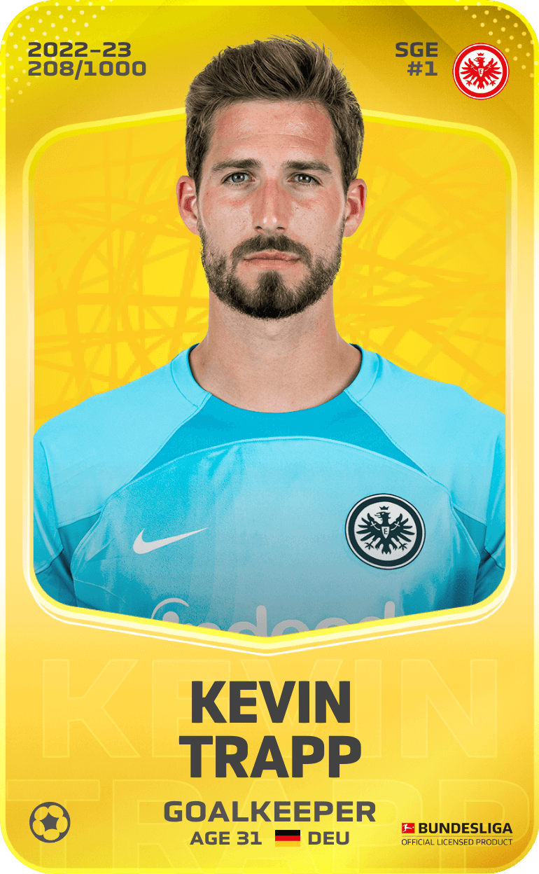 Kevin Trapp 2022-23 • Limited 208/1000