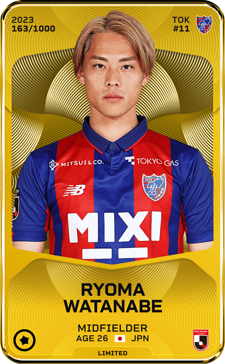 Ryoma Watanabe 2023-24 • Limited 163/1000