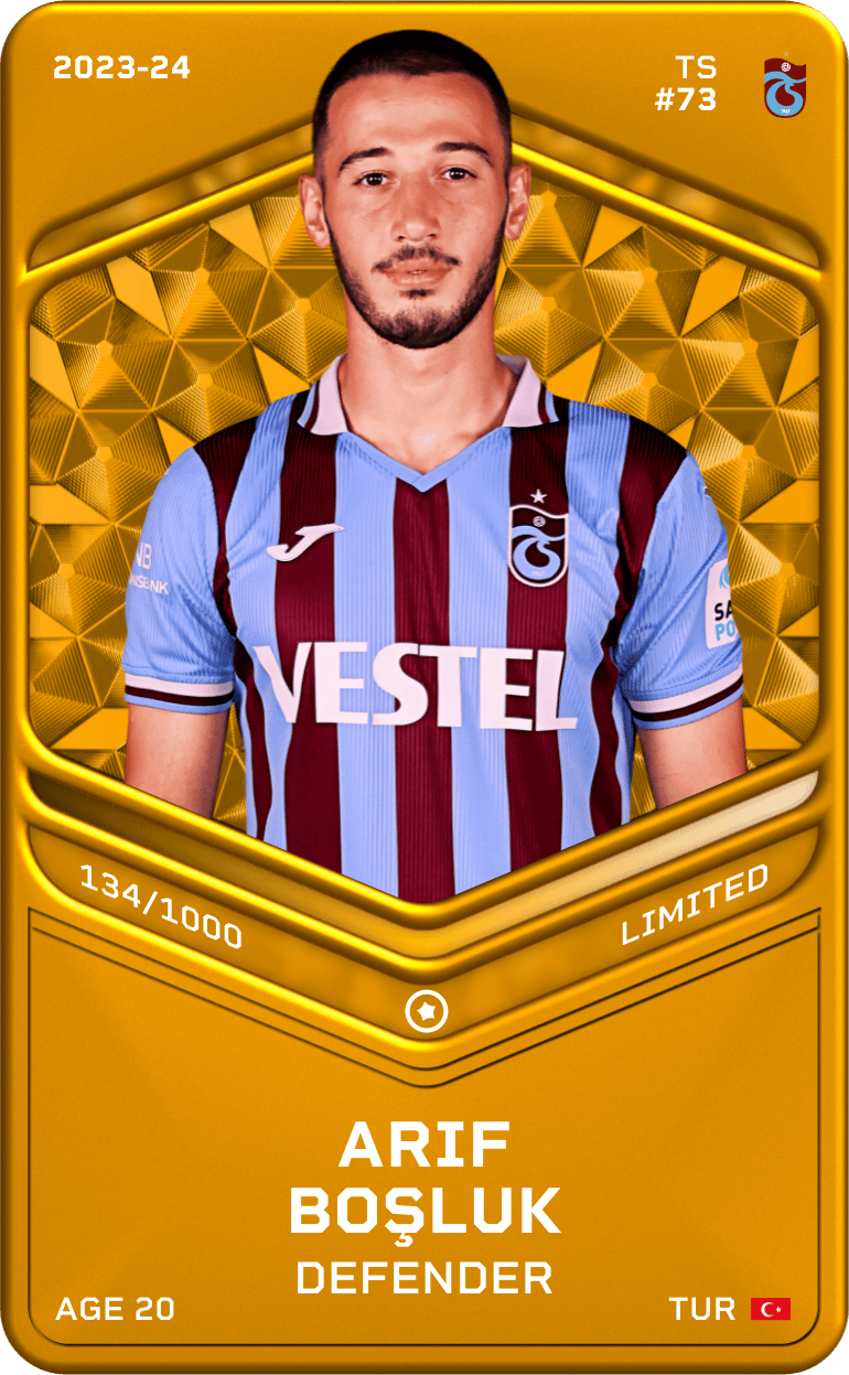 Arif Boşluk 2023-24 • Limited 134/1000