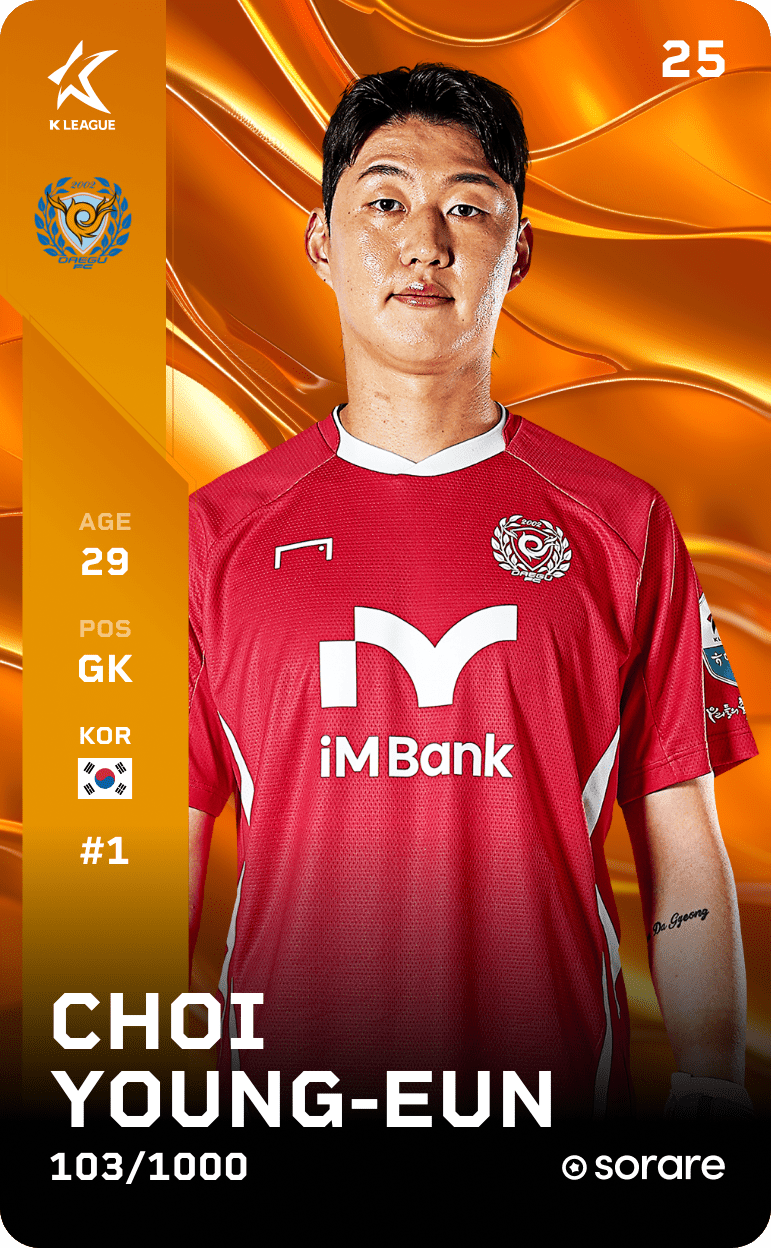 Choi Young-Eun 2025-26 • Limited 103/1000
