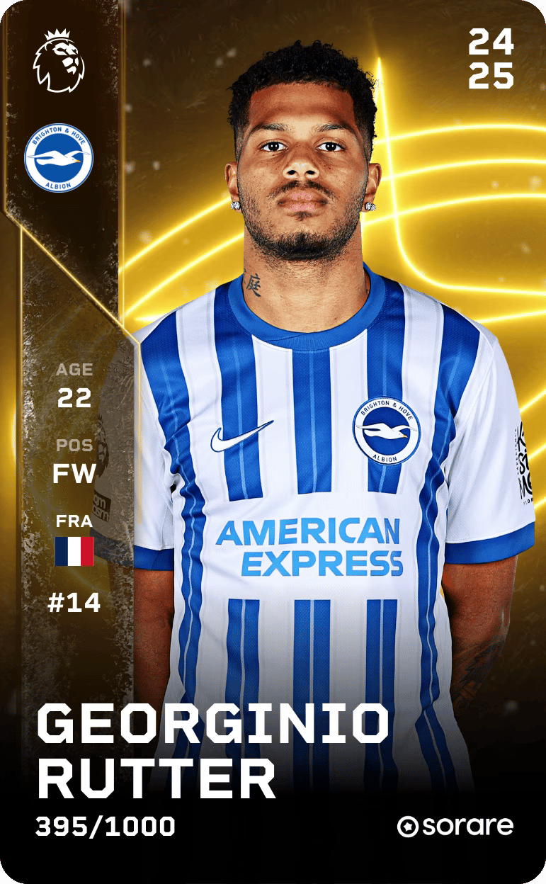Georginio Rutter 2024-25 • Limited 395/1000