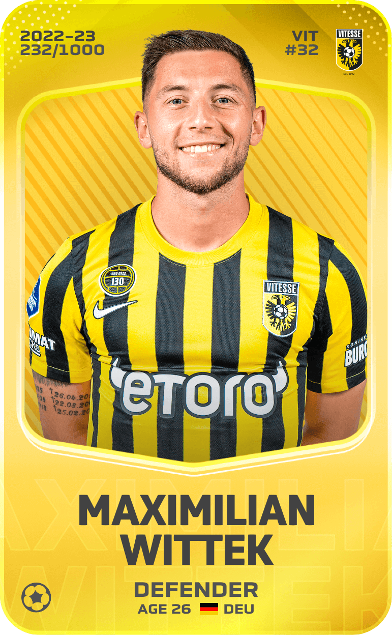 Maximilian Wittek 2022-23 • Limited 232/1000