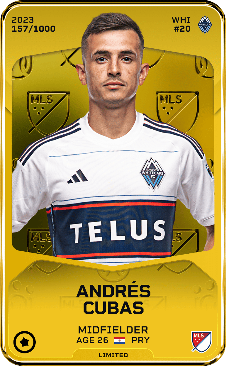 Andrés Cubas 2023-24 • Limited 157/1000