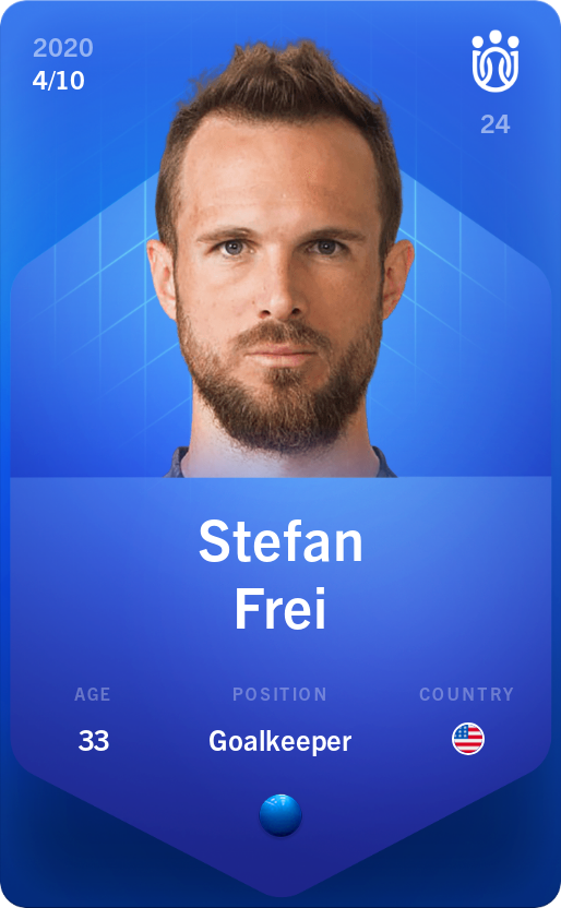 Sorare - Sorare Official - Stefan Frei 2020-21 • Super Rare 4/10 - NFT # 107980473355698594984927461348518335195966239529033339476794913401361668189032