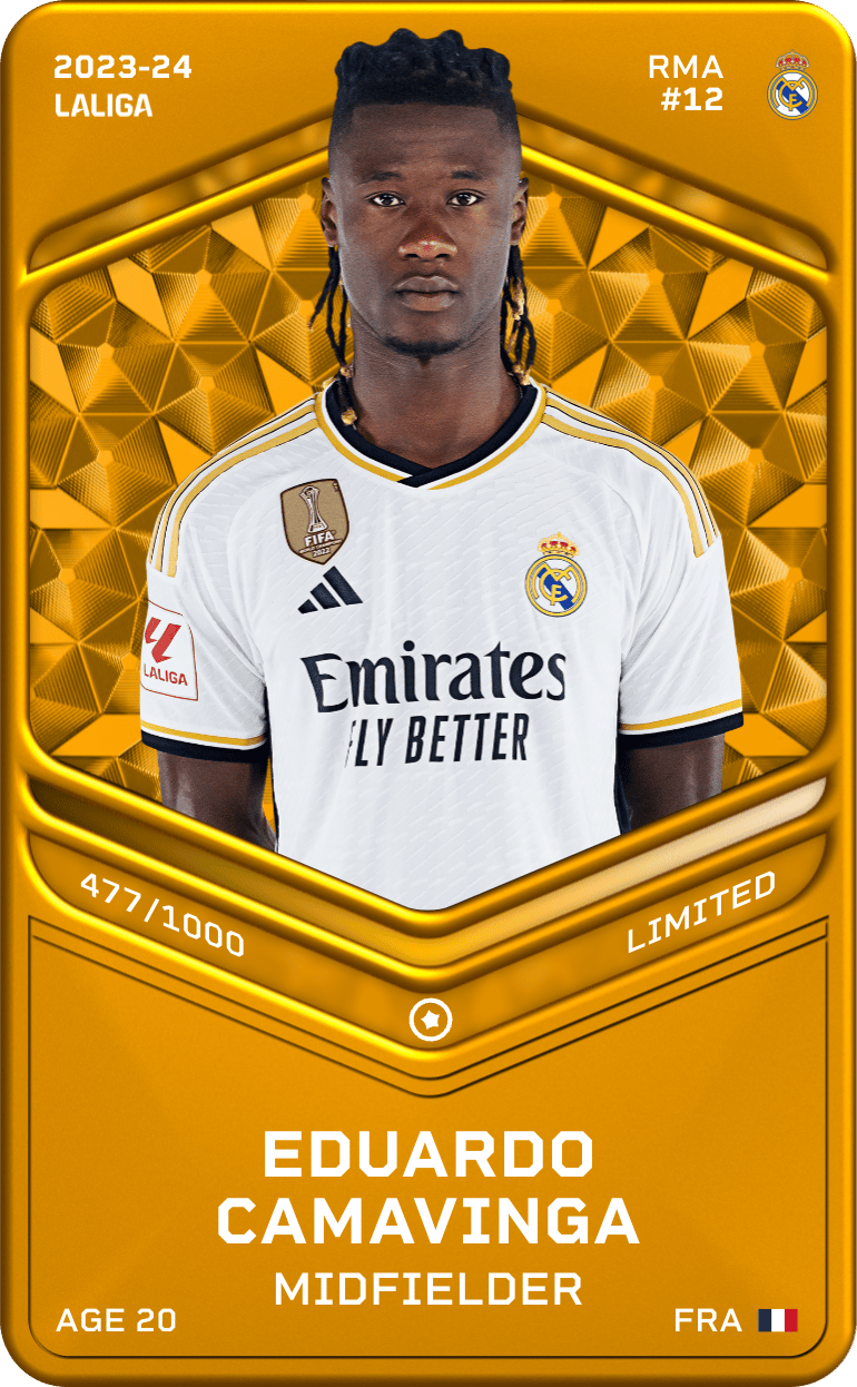 Eduardo Camavinga 2023-24 • Limited 477/1000