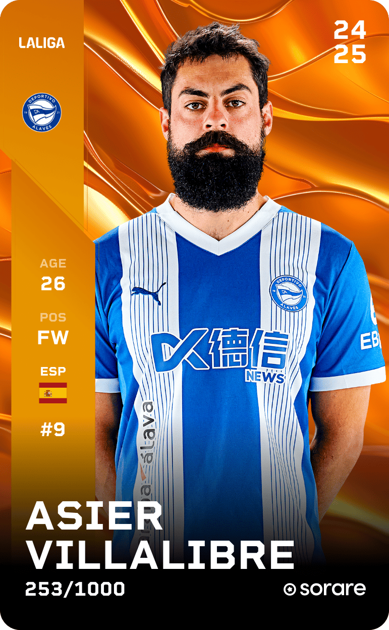 Asier Villalibre 2024-25 • Limited 253/1000