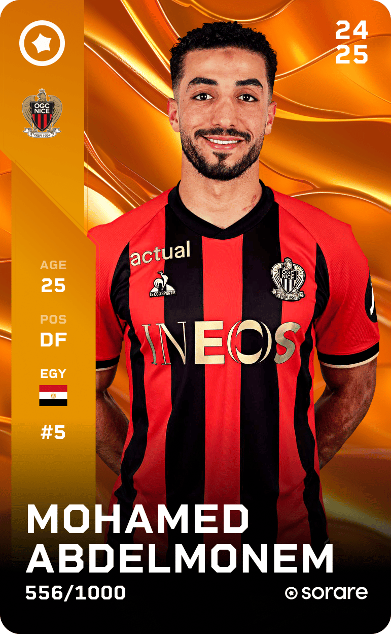 Mohamed Abdelmonem 2024-25 • Limited 556/1000