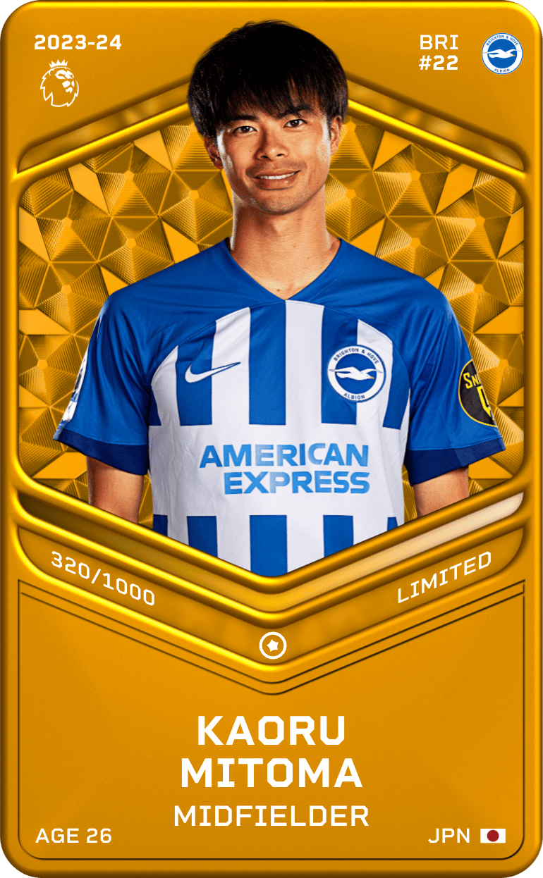 Kaoru Mitoma 2023-24 • Limited 320/1000