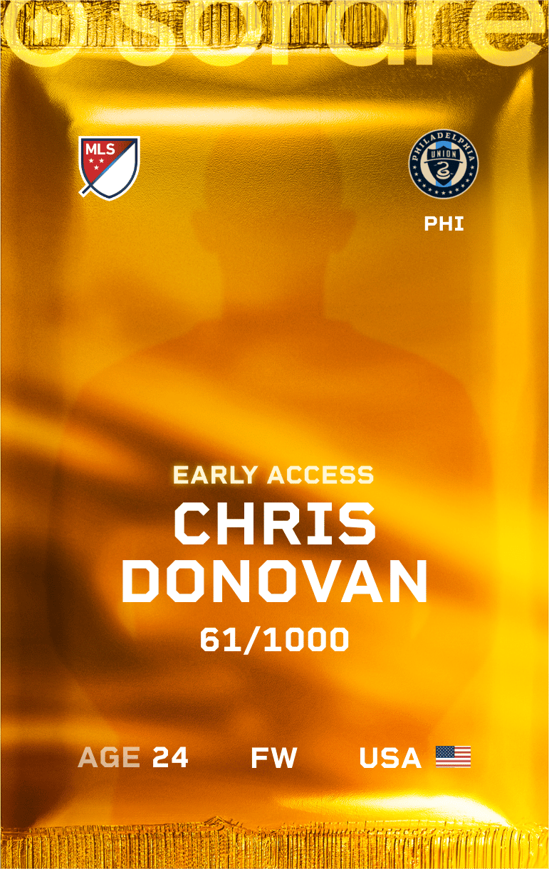 Chris Donovan 2025-26 • Limited 61/1000
