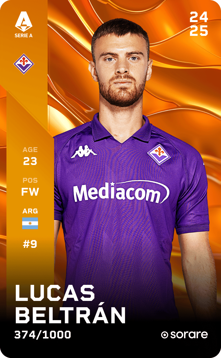 Lucas Beltrán 2024-25 • Limited 374/1000