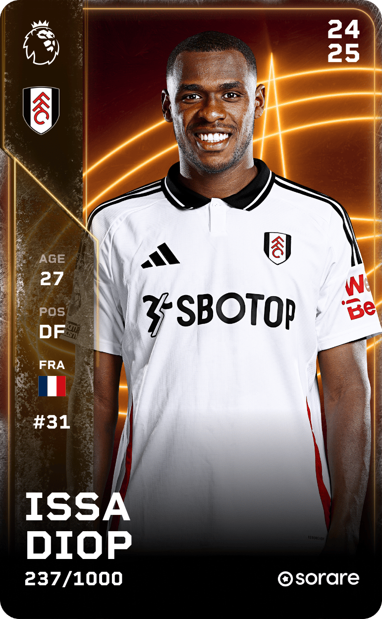 Issa Diop 2024-25 • Limited 237/1000
