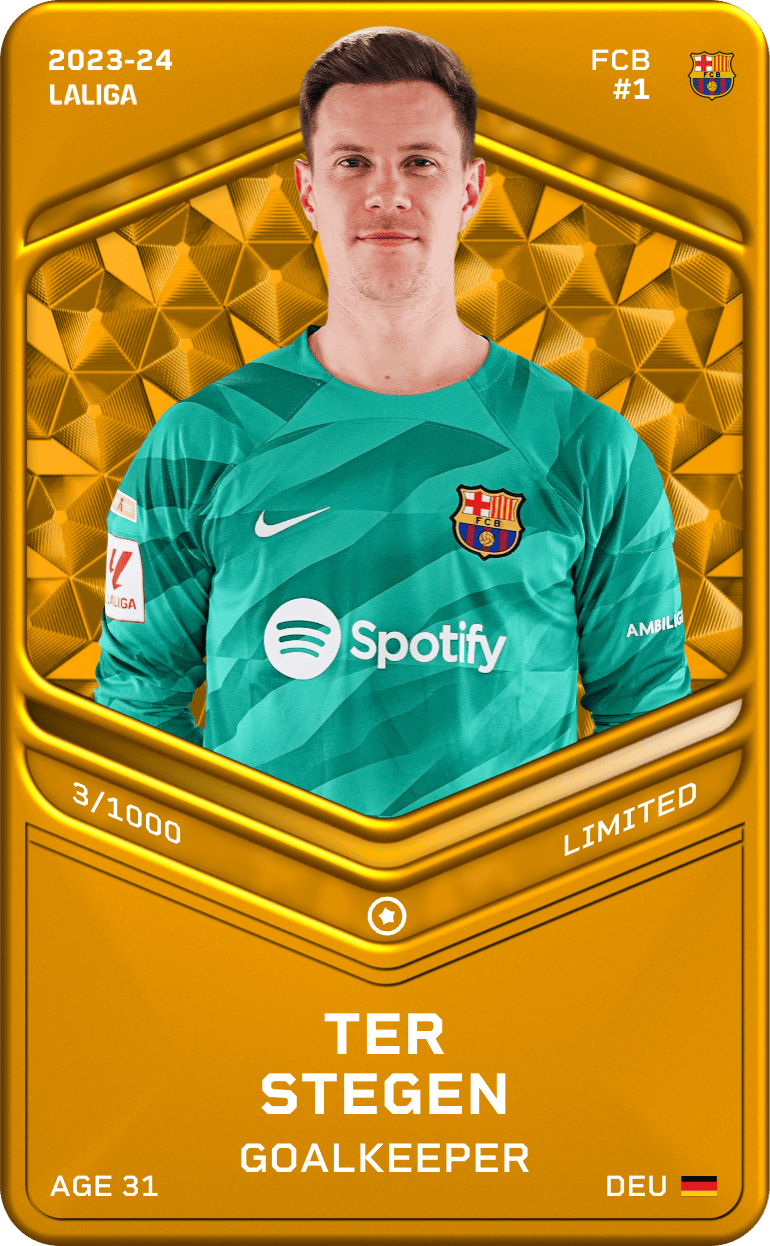 TER STEGEN 2023-24 • Limited 3/1000