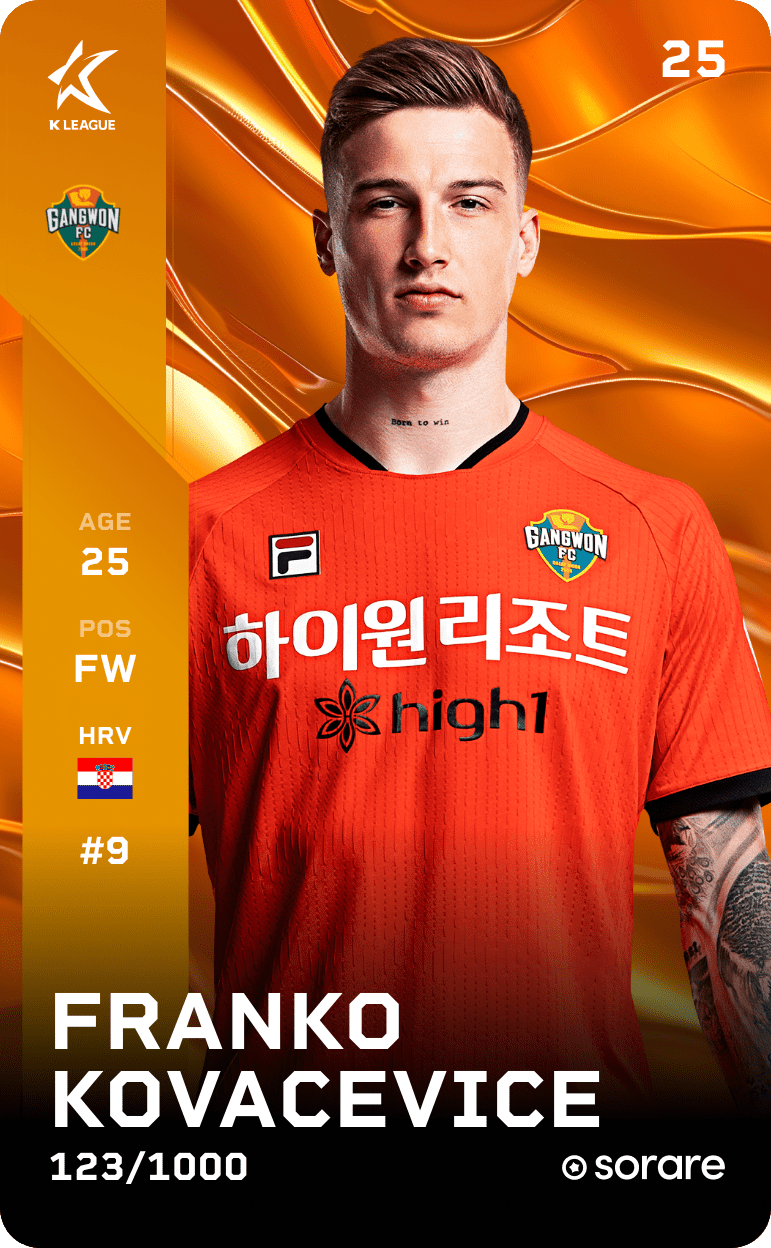 Franko Kovačević 2025-26 • Limited 123/1000