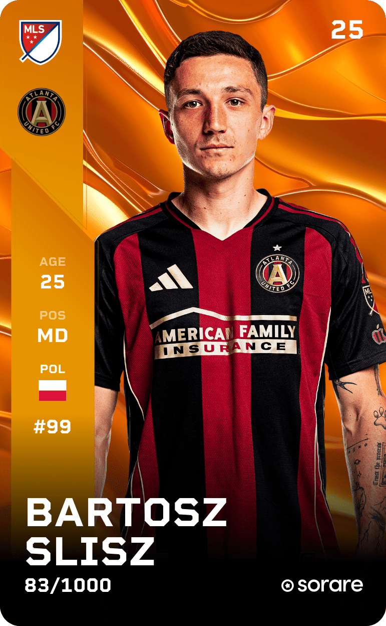 Bartosz Slisz 2025-26 • Limited 83/1000