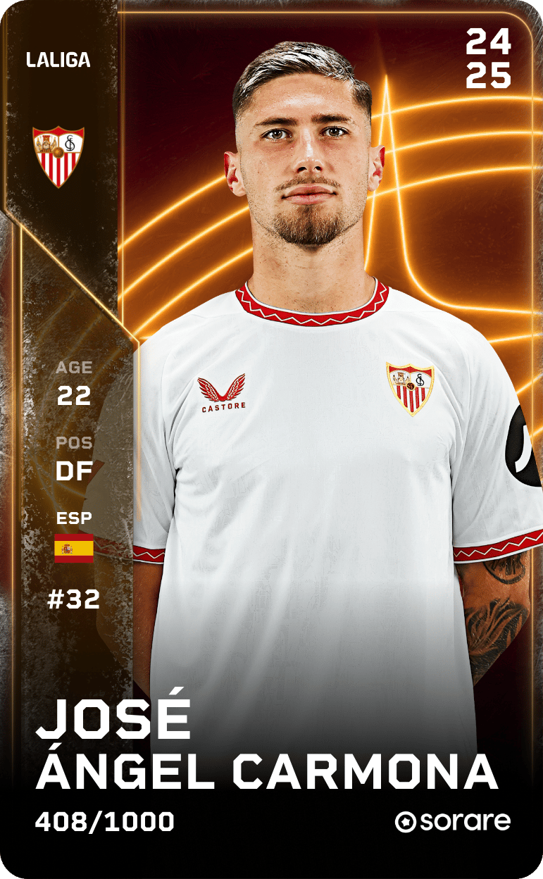 José Ángel Carmona 2024-25 • Limited 408/1000
