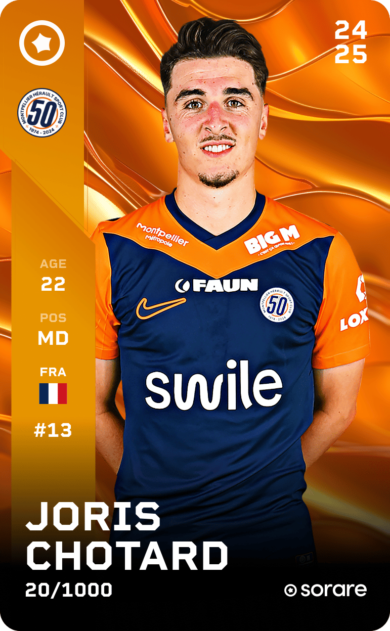 Joris Chotard 2024-25 • Limited 20/1000